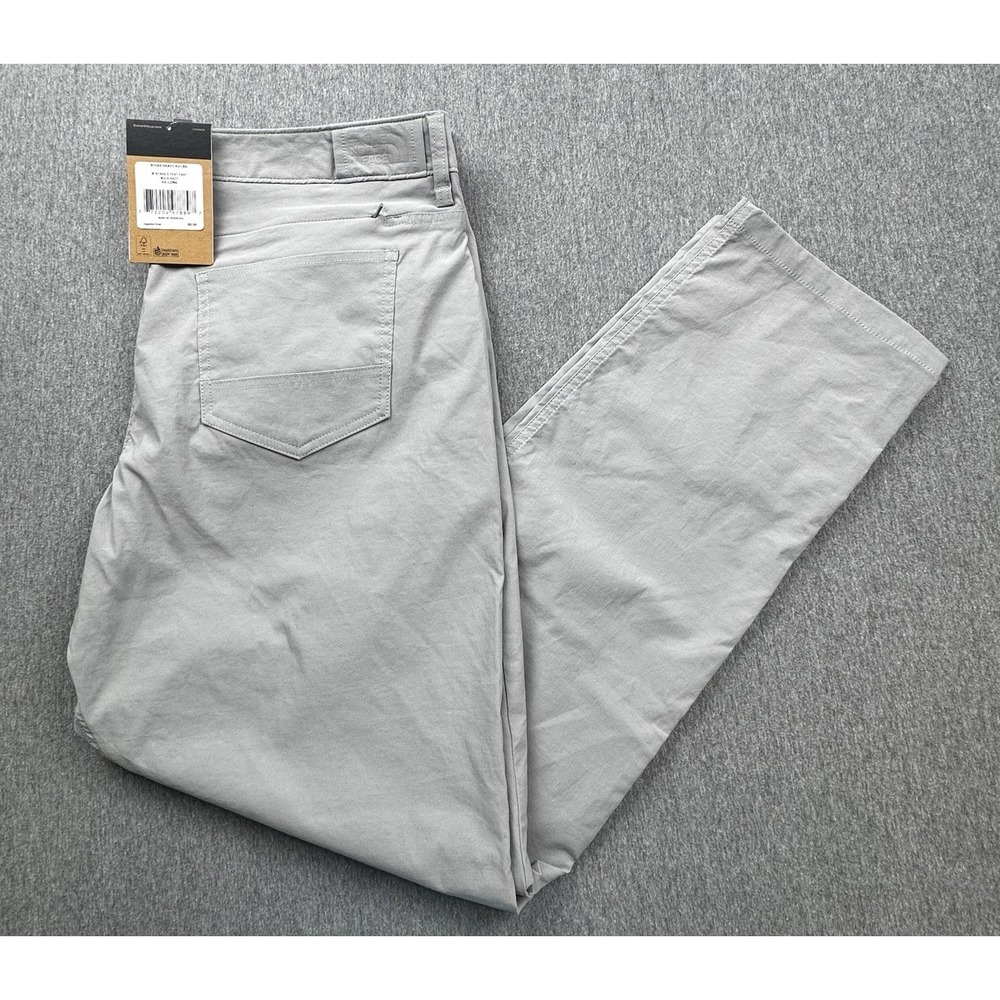 The North Face Men's Sprag 5-Pocket Pant Size 40 Long Meld Grey NWT Hiking